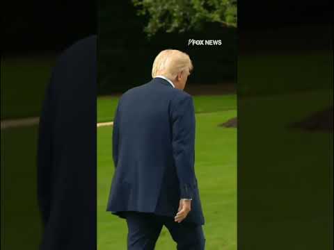 You are currently viewing WATCH: Trump returns to the White House after a routine medical exam #shorts #trump #usa #new #news