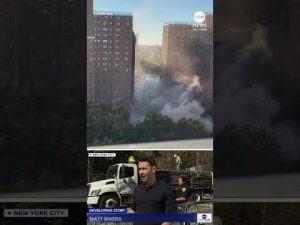 Read more about the article Part of high-rise apartment building collapses in New York City