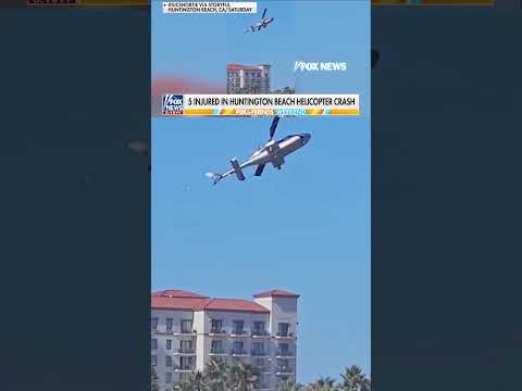 You are currently viewing Helicopter crash in California injures five people