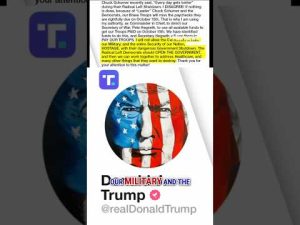 Read more about the article Trump directs Pentagon to pay troops amid shutdown showdown #trump #shorts #shutdown #usnews