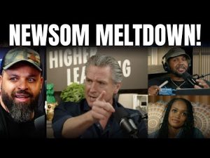 Read more about the article Newsom Fires Back at Joe Rogan & Trump in Profanity filled rant on Black Podcast