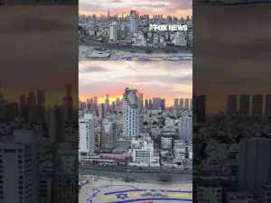 Read more about the article Israel beach showcases written ‘thank you’ message to Trump #shorts #foxnews #trump #news