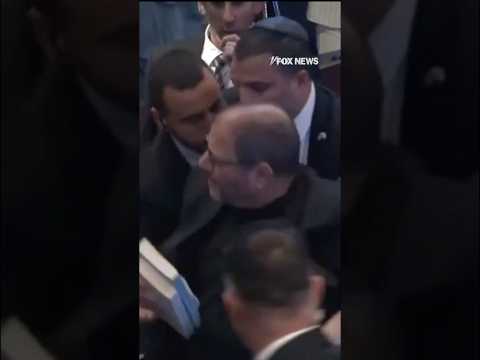 You are currently viewing SEE IT: Knesset members EXPELLED during Trump address #shorts #trump #world #israel #hamas #news