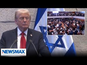Read more about the article ‘Skies are calm,’ President Donald got a standing ovation as he addressed the Knesset in Jerusalem