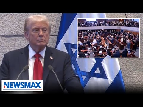 You are currently viewing ‘Skies are calm,’ President Donald got a standing ovation as he addressed the Knesset in Jerusalem