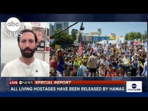 Read more about the article Grandson of hostages: ‘President Trump made a dream come true’