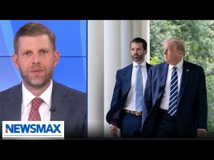 Read more about the article I’m incredibly proud of my father promoting peace: Eric Trump | The Record with Greta Van Susteren