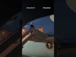 Read more about the article HEADING HOME: Trump boards Air Force One to return to Washington, DC