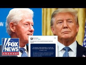 Read more about the article SEE IT: Bill Clinton praises Trump for Middle East peace deal