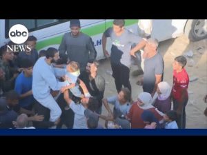 Read more about the article Palestinian prisoners welcomed back to Gaza