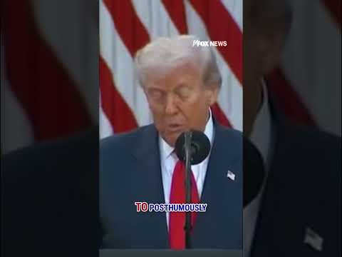 You are currently viewing Trump: It’s my privilege to posthumously award Charles James Kirk #trump #shorts #charliekirk
