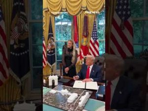 Read more about the article Trump declares October 14 as a National Day of Remembrance for Charlie Kirk #shorts #usa #us #trump