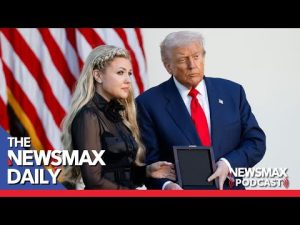 Read more about the article President Trump Honors Charlie Kirk | The NEWSMAX Daily (10/15/25)