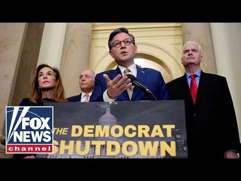 You are currently viewing WATCH LIVE: Speaker Johnson holds a presser on day 16 of Democrat shutdown