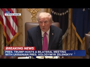 Read more about the article Trump hosts Zelenskyy in the White House