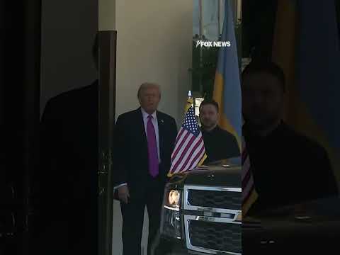 You are currently viewing BREAKING: Trump nods ‘yes’ when asked whether he believes he can convince Putin to end war #shorts