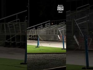 Read more about the article Several students injured when a bleacher railing collapses during high school soccer game