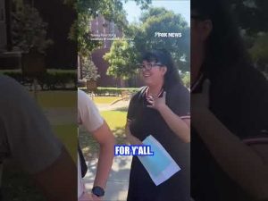 Read more about the article TPUSA students clash with classmates stealing signs #shorts