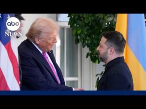 Read more about the article Trump calls for Ukraine, Russia to end war after face-to-face meeting with Zelenskyy