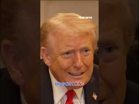 You are currently viewing EXCLUSIVE: Trump FIRES BACK at nationwide ‘No Kings’ protests #shorts #trump #foxnews