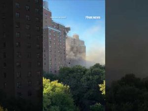 Read more about the article WATCH: Ventilation shaft crumbles off top of Bronx high-rise