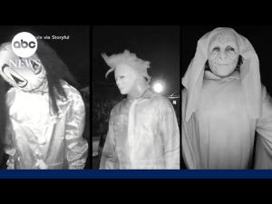 Read more about the article Home invasion by Halloween-masked individuals caught on camera