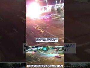 Read more about the article New Mexico street race leads to fiery crash