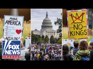Read more about the article ‘NO KINGS,’ NO PURPOSE: Critics pan Democrats’ anti-Trump protests