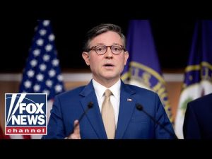 Read more about the article WATCH LIVE: Speaker Johnson updates the Democrat government shutdown