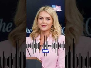 Read more about the article ‘HELLO, AMERICA’: Karoline Leavitt greets White House callers with sharp shutdown message #shorts