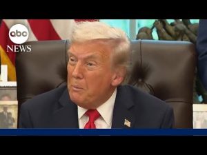 Read more about the article President Trump says he will only meet with Democratic leaders after the government shutdown ends