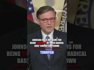 Read more about the article ‘THE UGLY TRUTH’: Speaker Mike Johnson on why Dems are ‘keeping the lights off’ in Washington #new