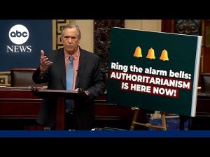 Read more about the article The moment Sen. Jeff Merkley ends marathon Senate speech warning of authoritarianism
