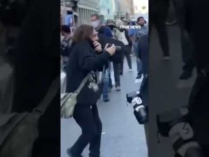 Read more about the article CANAL STREET CLASH: Tensions erupt in NYC as protesters confront ICE agents