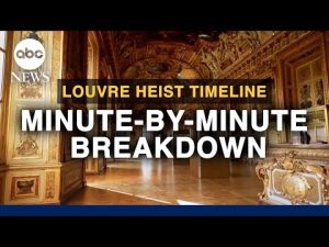 Read more about the article Louvre heist timeline: Minute-by-minute breakdown