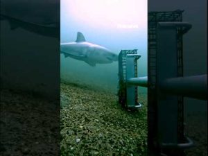 Read more about the article WATCH: Great white shark filmed near US coast #us #foxnews #shark #shorts #short