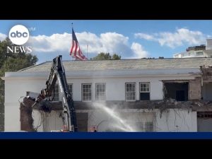 Read more about the article Entire East Wing of White House to be demolished as soon as this weekend: Sources