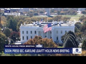 Read more about the article COMING UP: White House press briefing