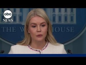 Read more about the article White House’s Karoline Leavitt pressed about the demolition of the East Wing