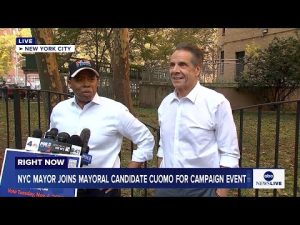 Read more about the article LIVE: NYC Mayor Adams joins Independent mayoral candidate Cuomo for campaign event