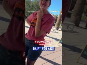 Read more about the article ‘WATCH YOUR NECK!’: Pink-haired individual threatens TPUSA students #fox #foxnews #us #tpusa