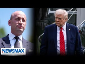 Read more about the article Stephen Miller: America was ‘on the verge of dying,’ Trump ‘saved it’