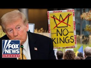Read more about the article Trump: Many ‘No Kings’ protesters are ‘lowlifes’