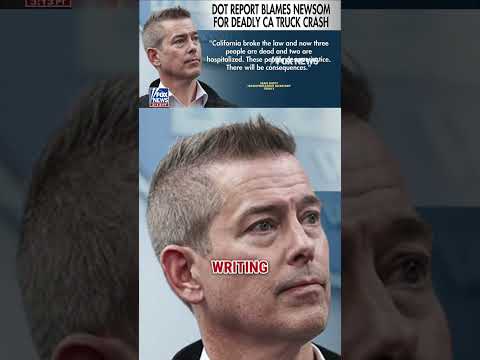 You are currently viewing Newsom under fire over illegal immigrant’s deadly truck crash #foxnews #news #us #fox