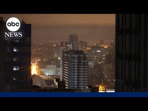 You are currently viewing Russia launches drone and missile attacks over Kyiv