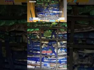 Read more about the article DETAILS: Hundreds of firearms discovered in fake trailer walls