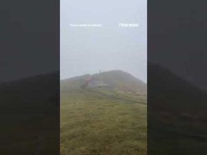 Read more about the article BLOWN AWAY: Man battles EXTREME wind atop French mountain #shorts #viral #foxnews #world #news
