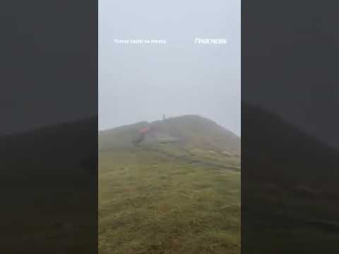 You are currently viewing BLOWN AWAY: Man battles EXTREME wind atop French mountain #shorts #viral #foxnews #world #news