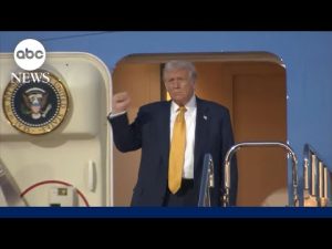 Read more about the article Trump arrives in Japan on high-stakes Asian trade deal trip