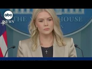 Read more about the article White House press secretary Leavitt on government shutdown layoffs